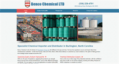 Desktop Screenshot of bencochemical.com